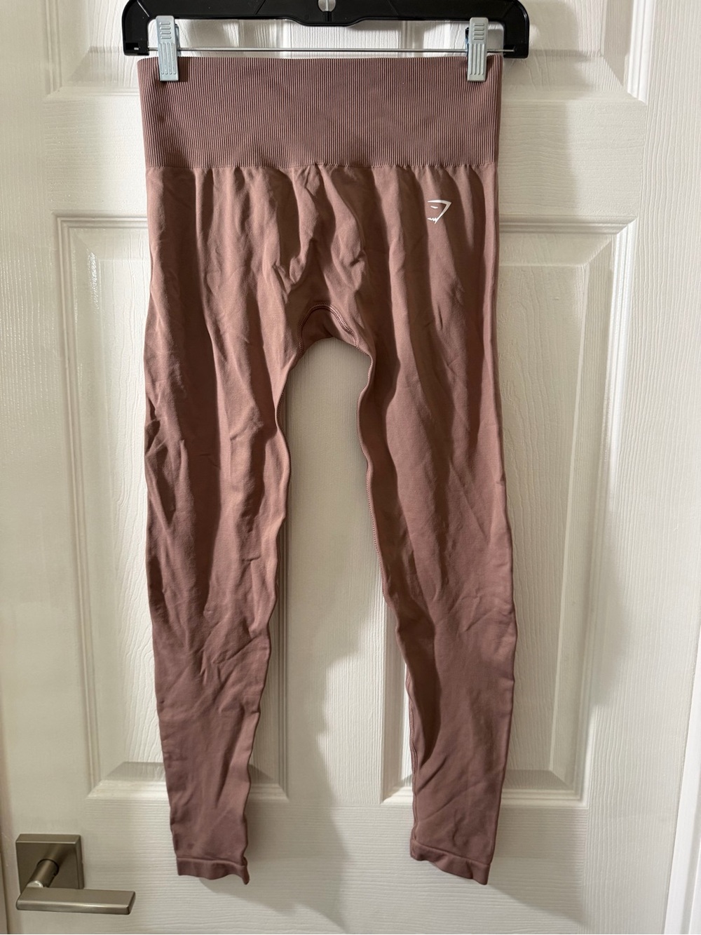 Gymshark Seamless High-Waist Leggings — Mauve Pink